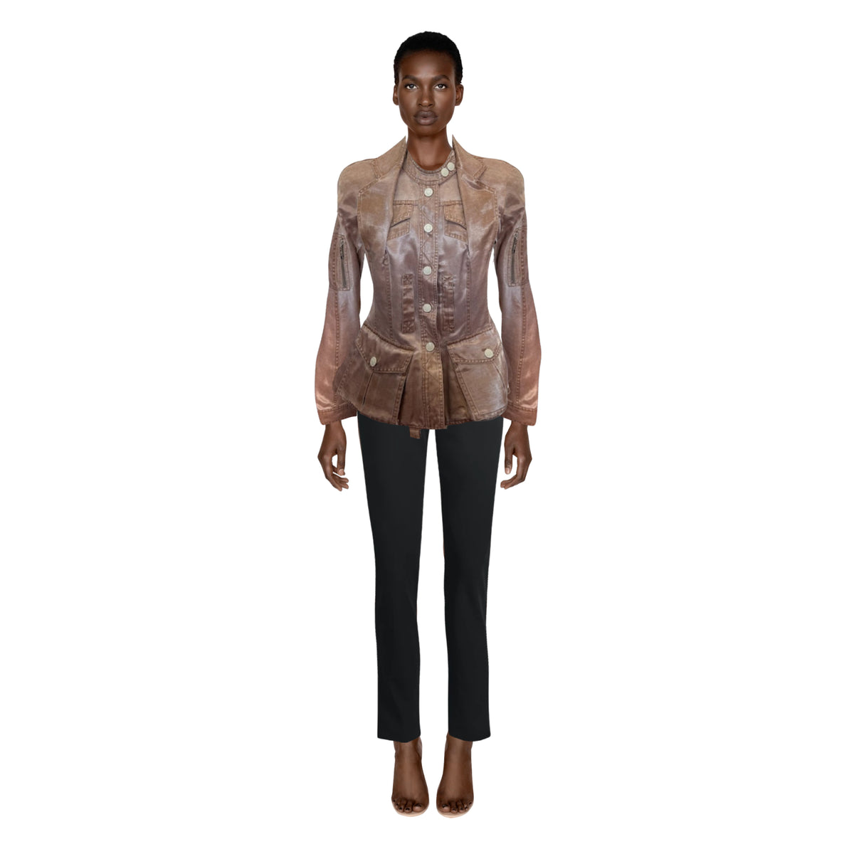 DIOR Pink Utility Jacket | Size US 6