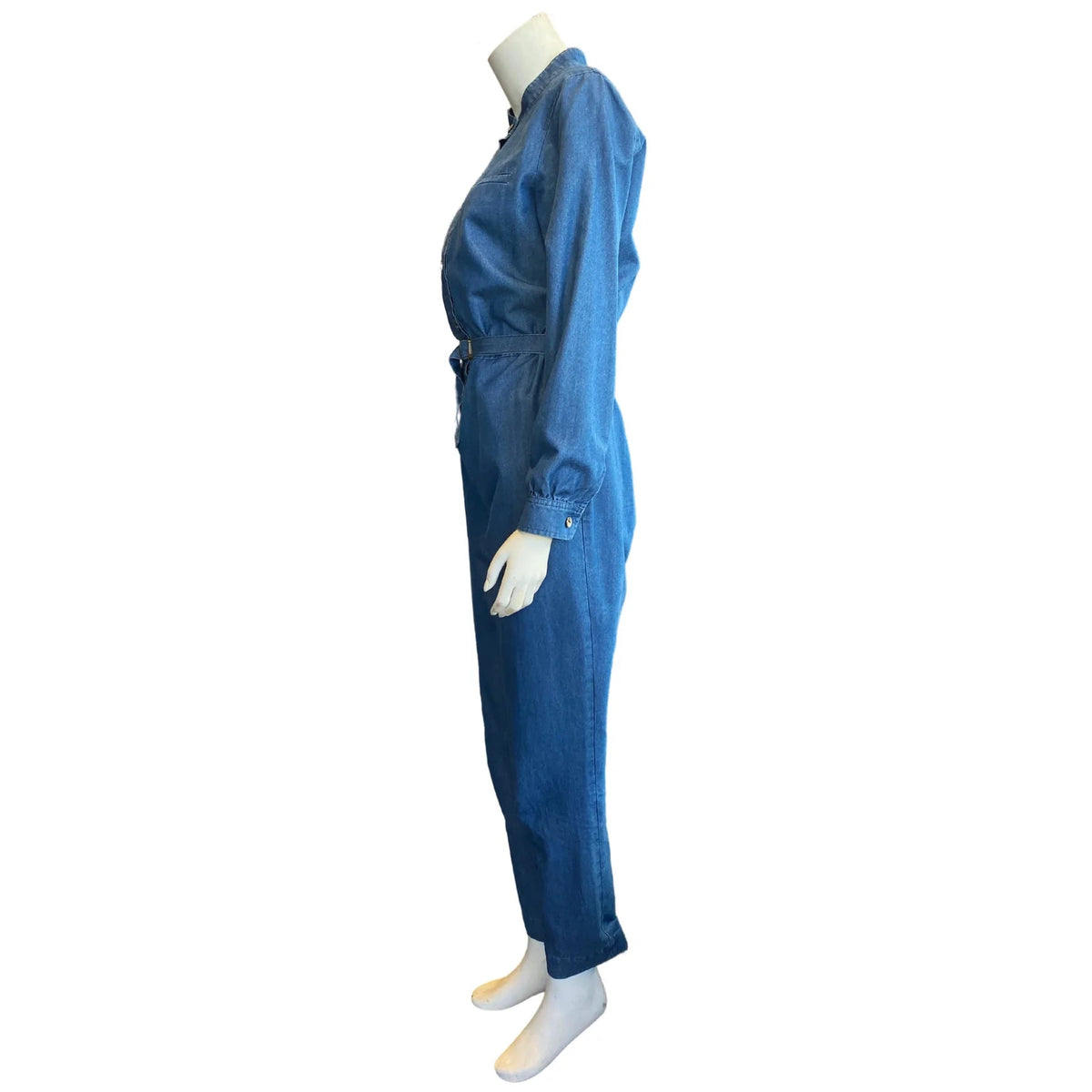 Pre-Owned A.P.C. Ronnie Denim Jumpsuit | Small - theREMODA