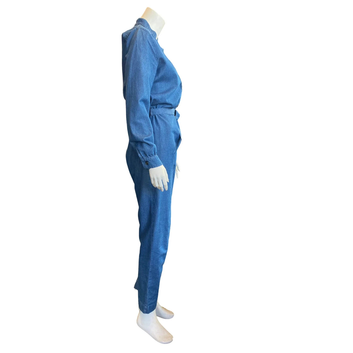 Pre-Owned A.P.C. Ronnie Denim Jumpsuit | Small - theREMODA