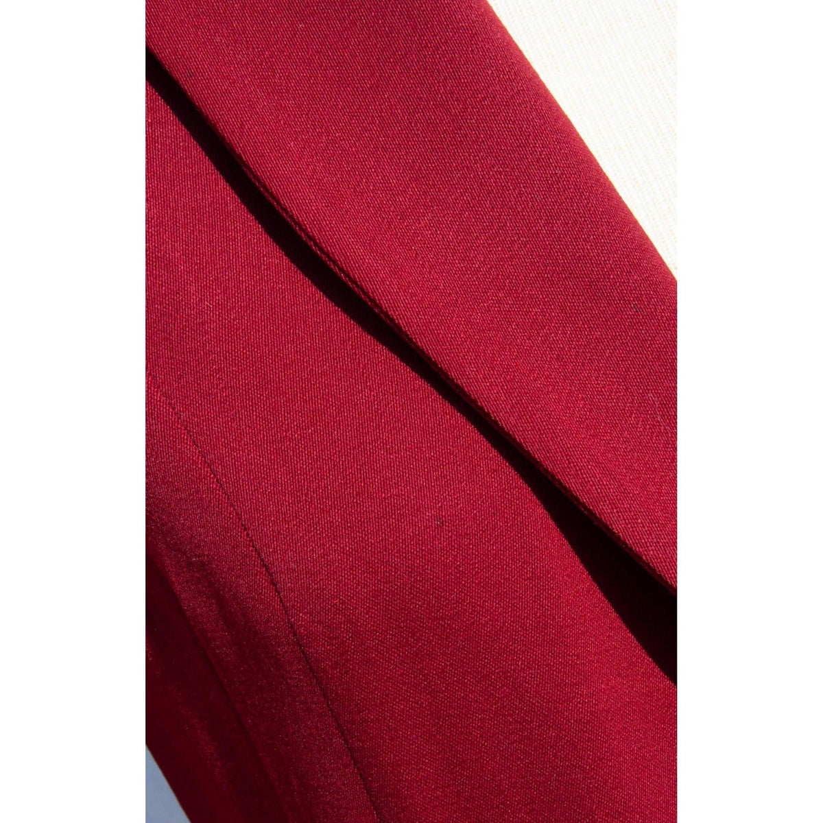 NOBILITY JRS 1940's Maroon Red Jacket | Size S-M - theREMODA