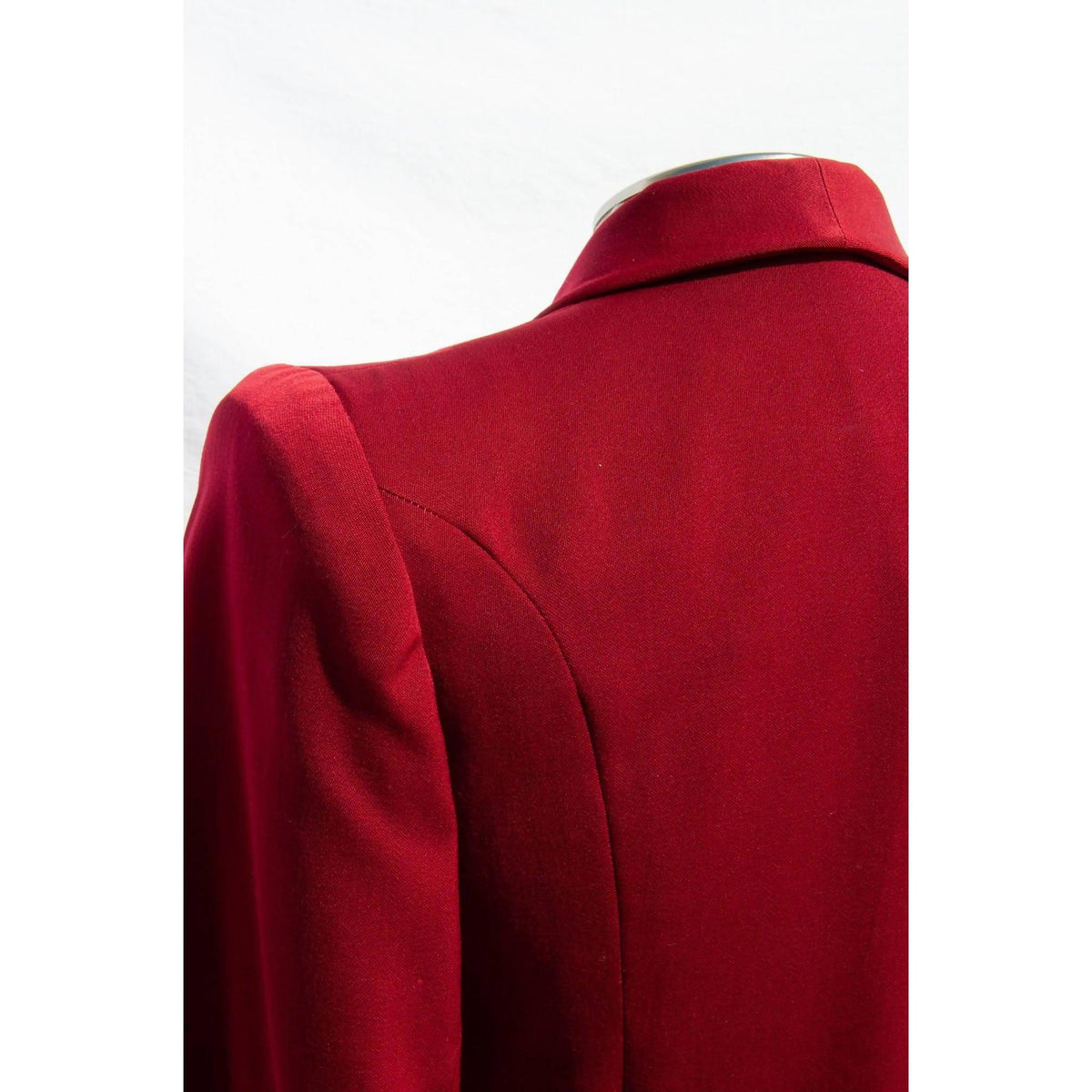 NOBILITY JRS 1940's Maroon Red Jacket | Size S-M - theREMODA