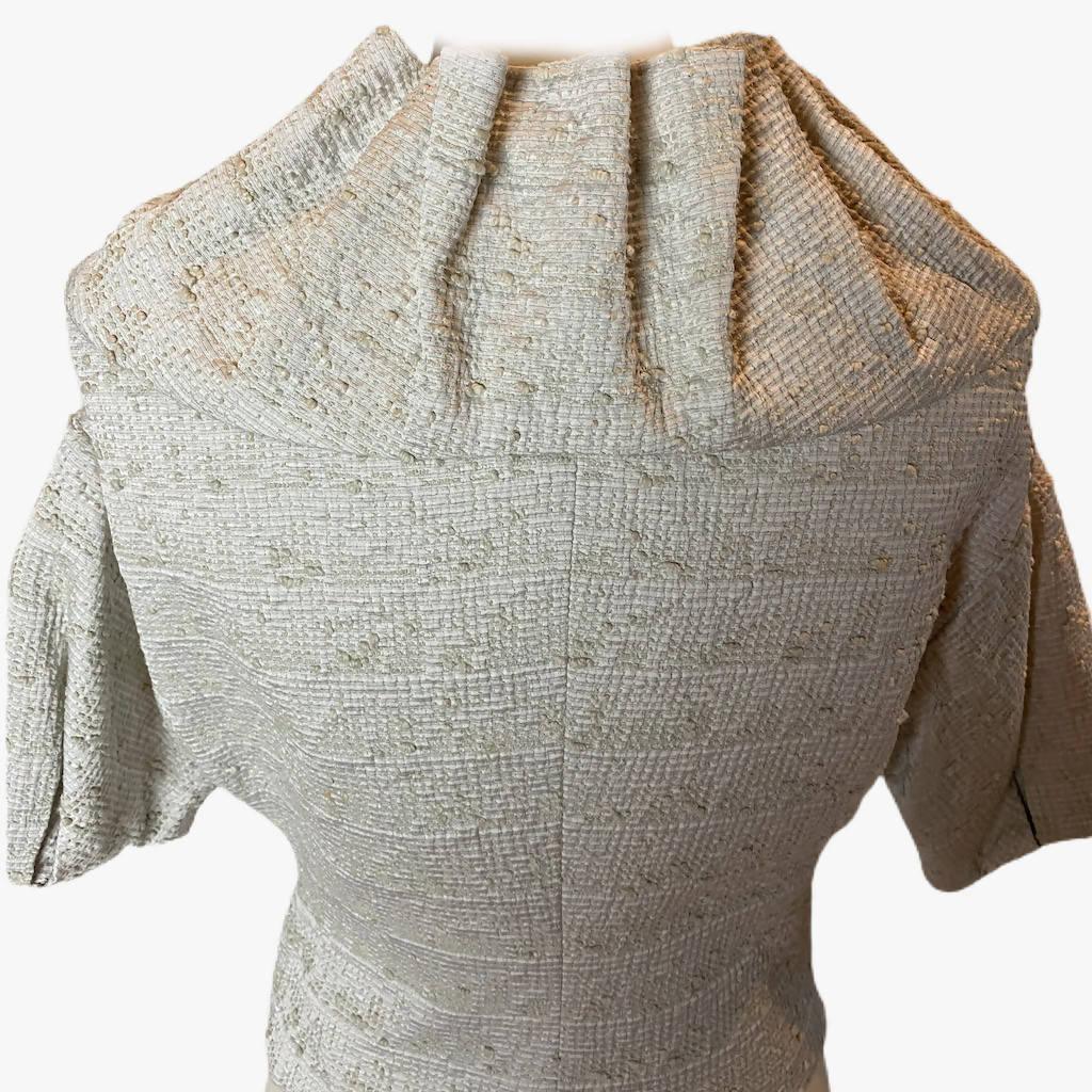 Pre-love EMPORIO ARMANI Gray Ruched Collar Jacket - theREMODA