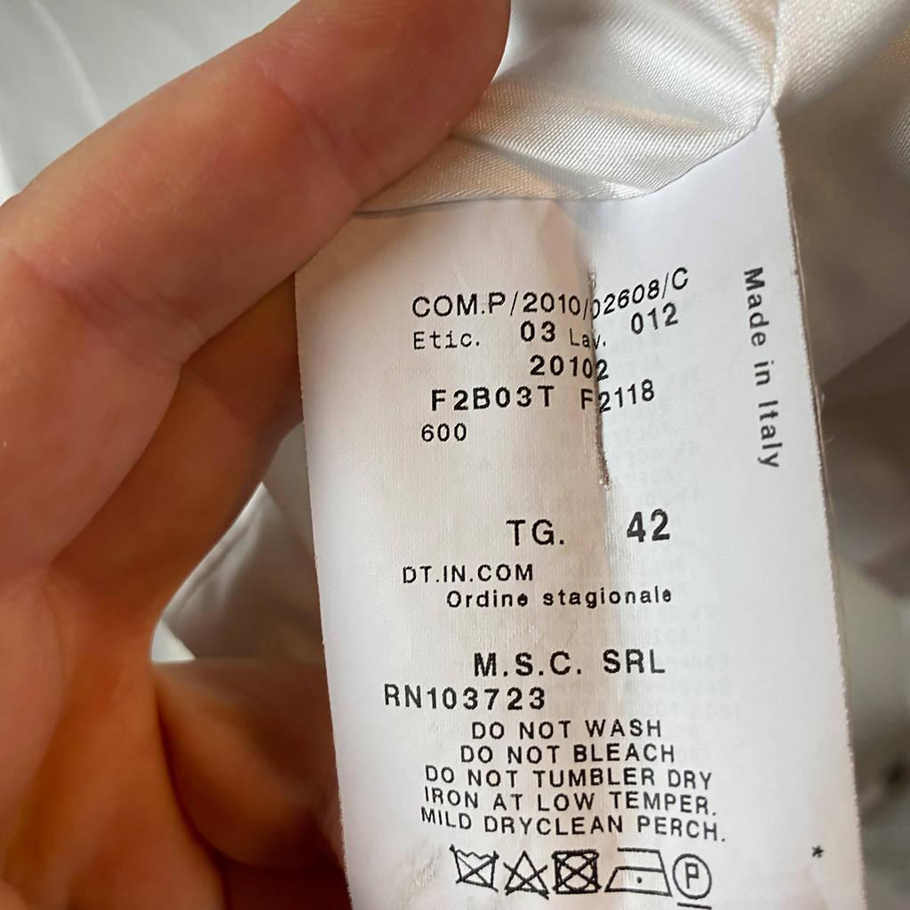 Pre-love EMPORIO ARMANI Gray Ruched Collar Jacket - theREMODA