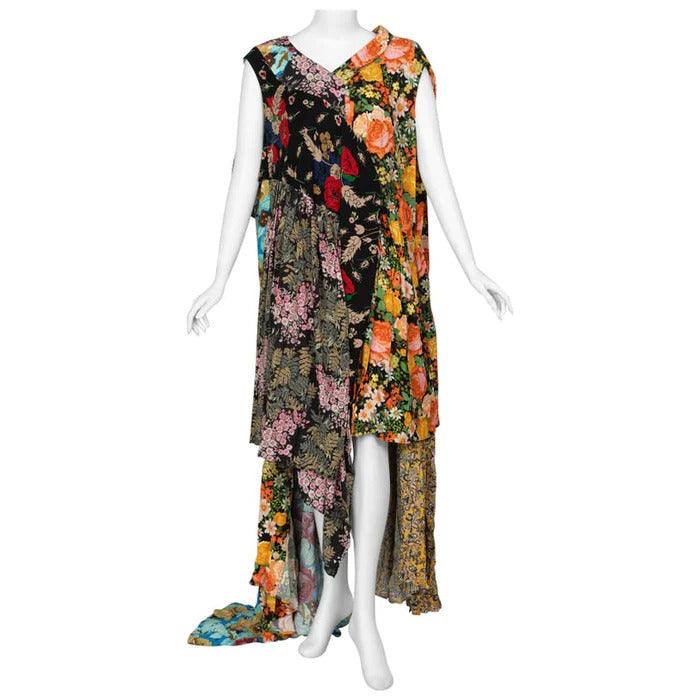 Pre-Owned BALENCIAGA Runway Floral Print Gown Look #30, Fall 2016 - theREMODA