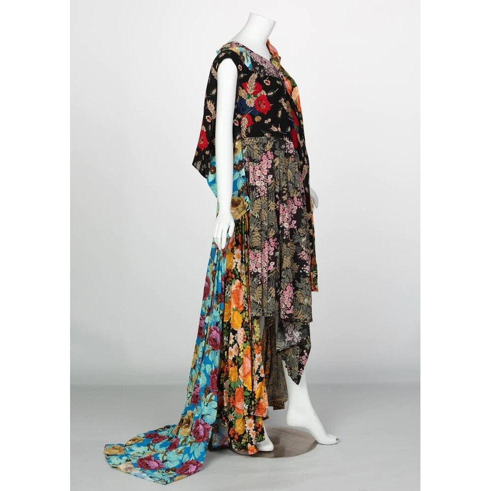 Pre-Owned BALENCIAGA Runway Floral Print Gown Look #30, Fall 2016 - theREMODA