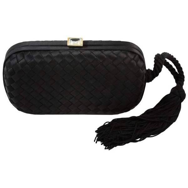 Bottega veneta discount satin clutch