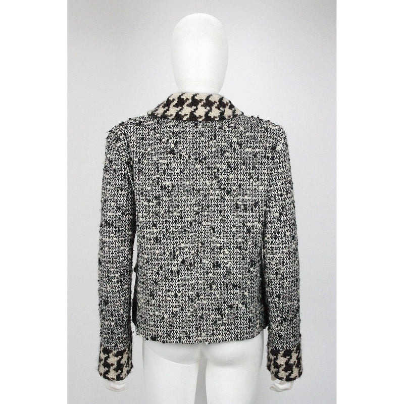 Pre-Owned DOLCE & GABBANA Boucle Wool Double-Breasted Jacket | Size EU 44 - theREMODA