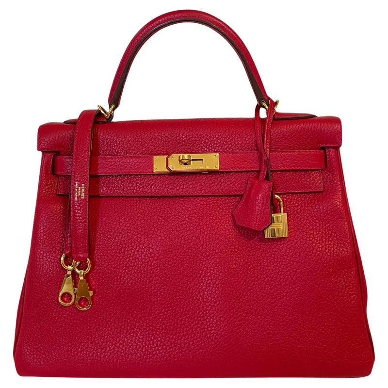 Hermès Kelly 32 Rogue Casaque Red Bag – theREMODA