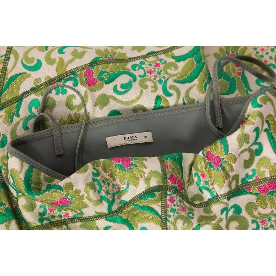 Pre-Owned PRADA Green Spring 2003 Sleevless Dress | US 2 - IT 38 - theREMODA
