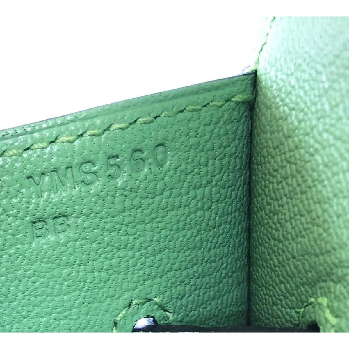 Pre-owned Rare HERMES Birkin 30 Vert Criquet Green Sellier Epsom Leather Bag - theREMODA