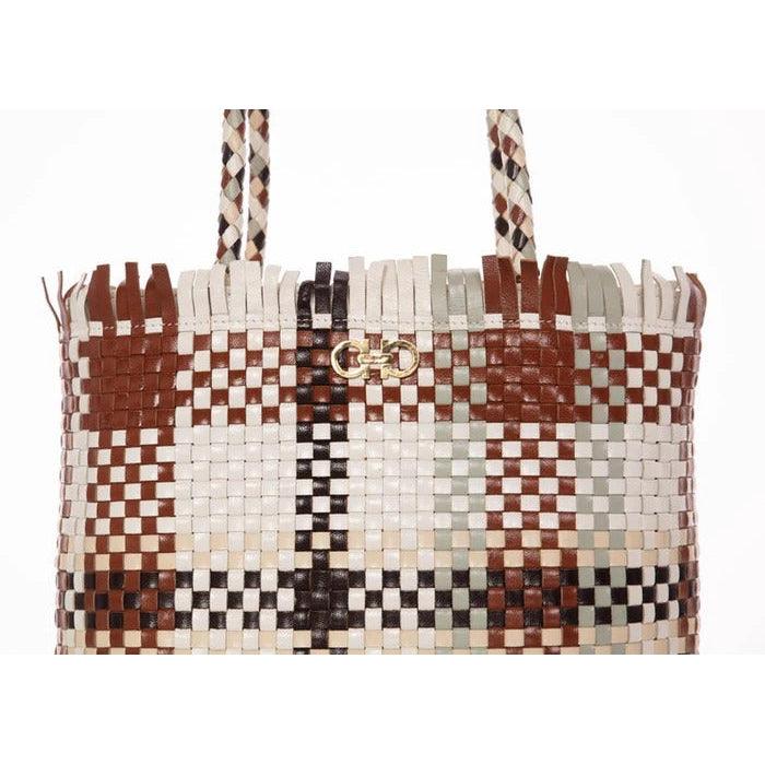 Ferragamo woven bag cheap