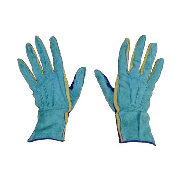 YVES SAINT LAURENT Suede Gloves - theREMODA