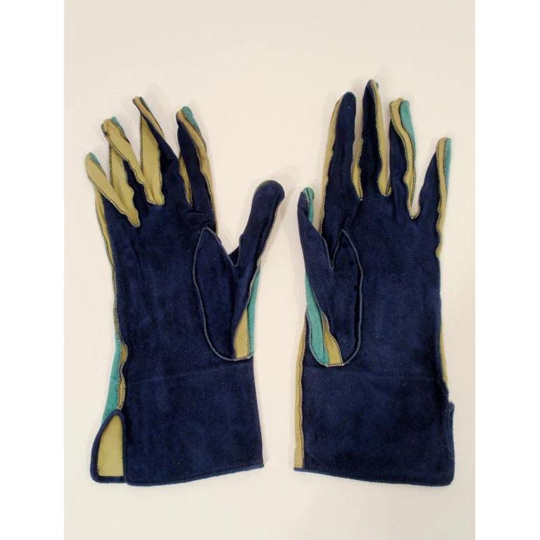 YVES SAINT LAURENT Suede Gloves - theREMODA