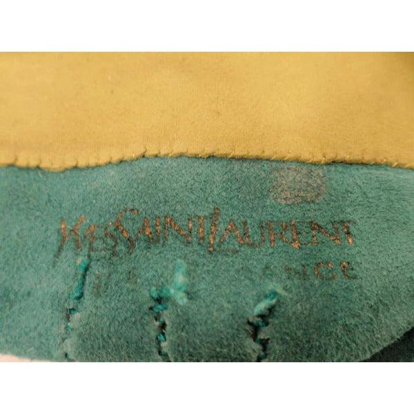 YVES SAINT LAURENT Suede Gloves - theREMODA