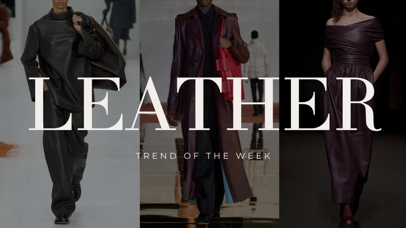 Leather Luxe for Fall/Winter Elegance