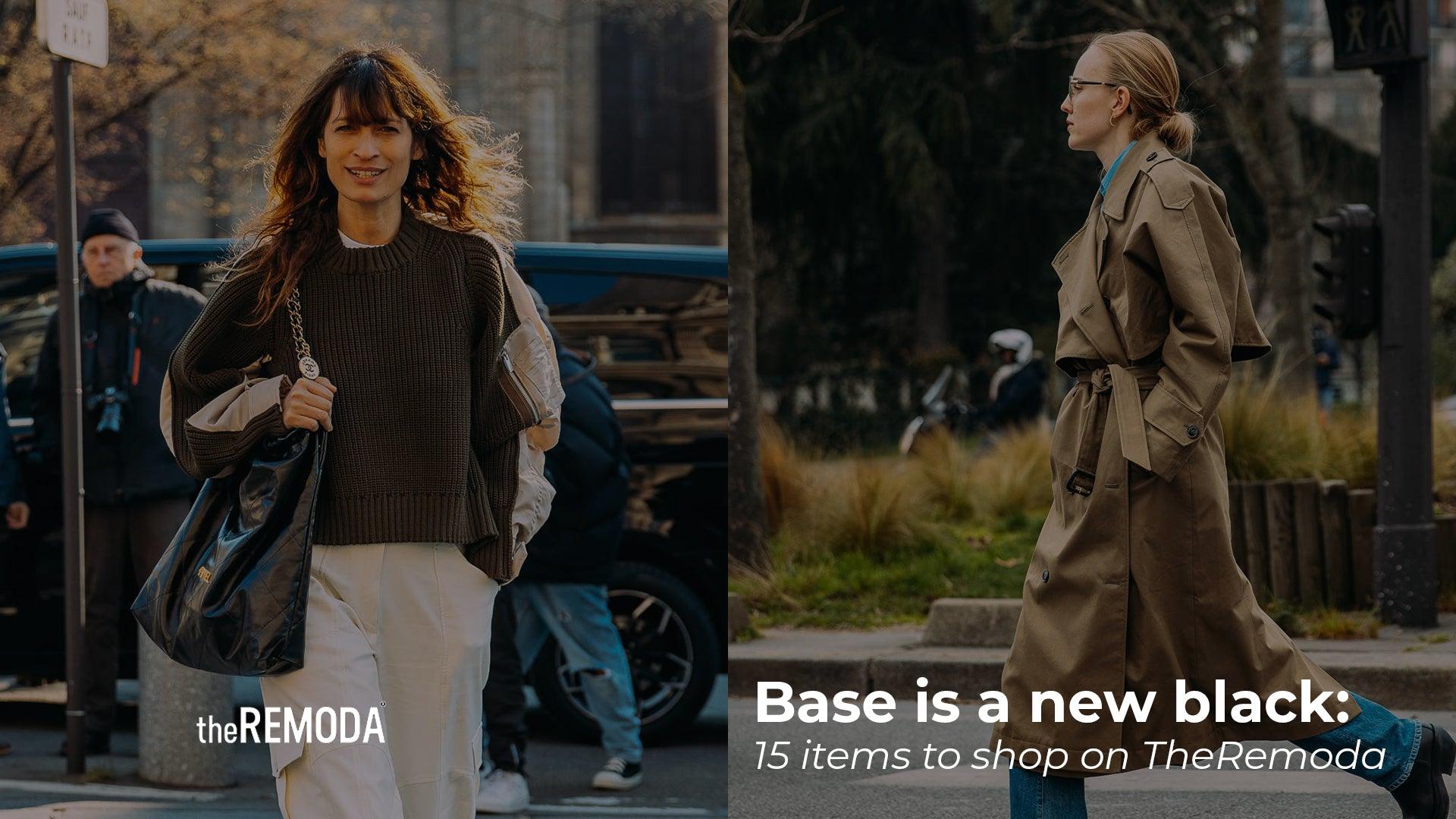 Base is a new black: 15 items to shop on TheRemoda - theREMODA