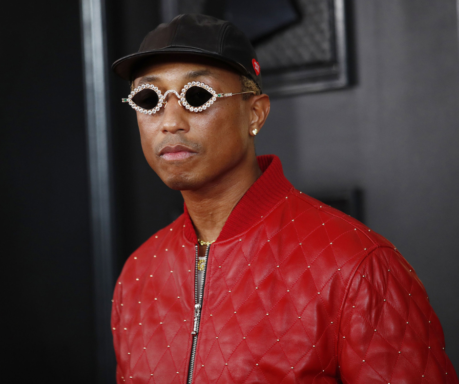 Pharrell Williams in Louis Vuitton