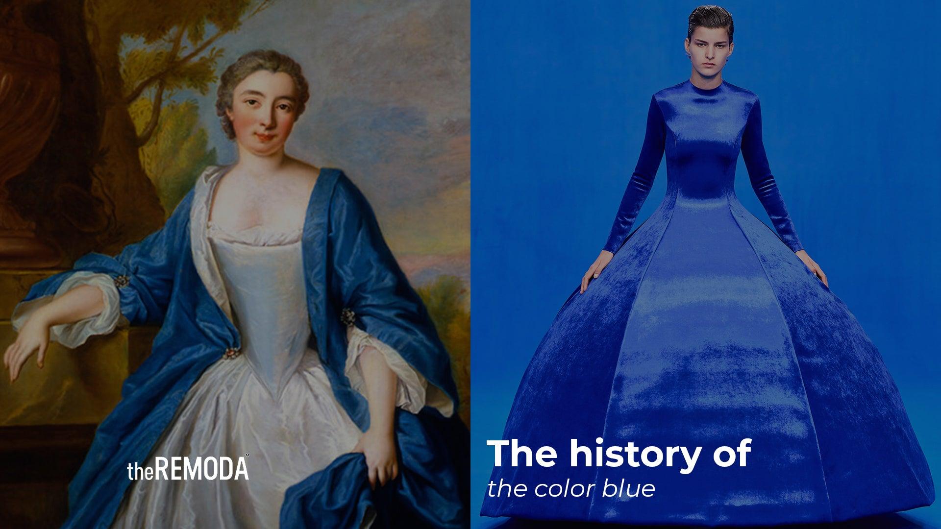 The history of color blue - theREMODA
