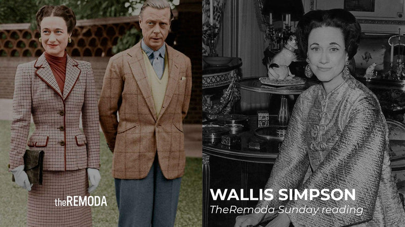 The phenomenon of Wallis Simpson - theREMODA