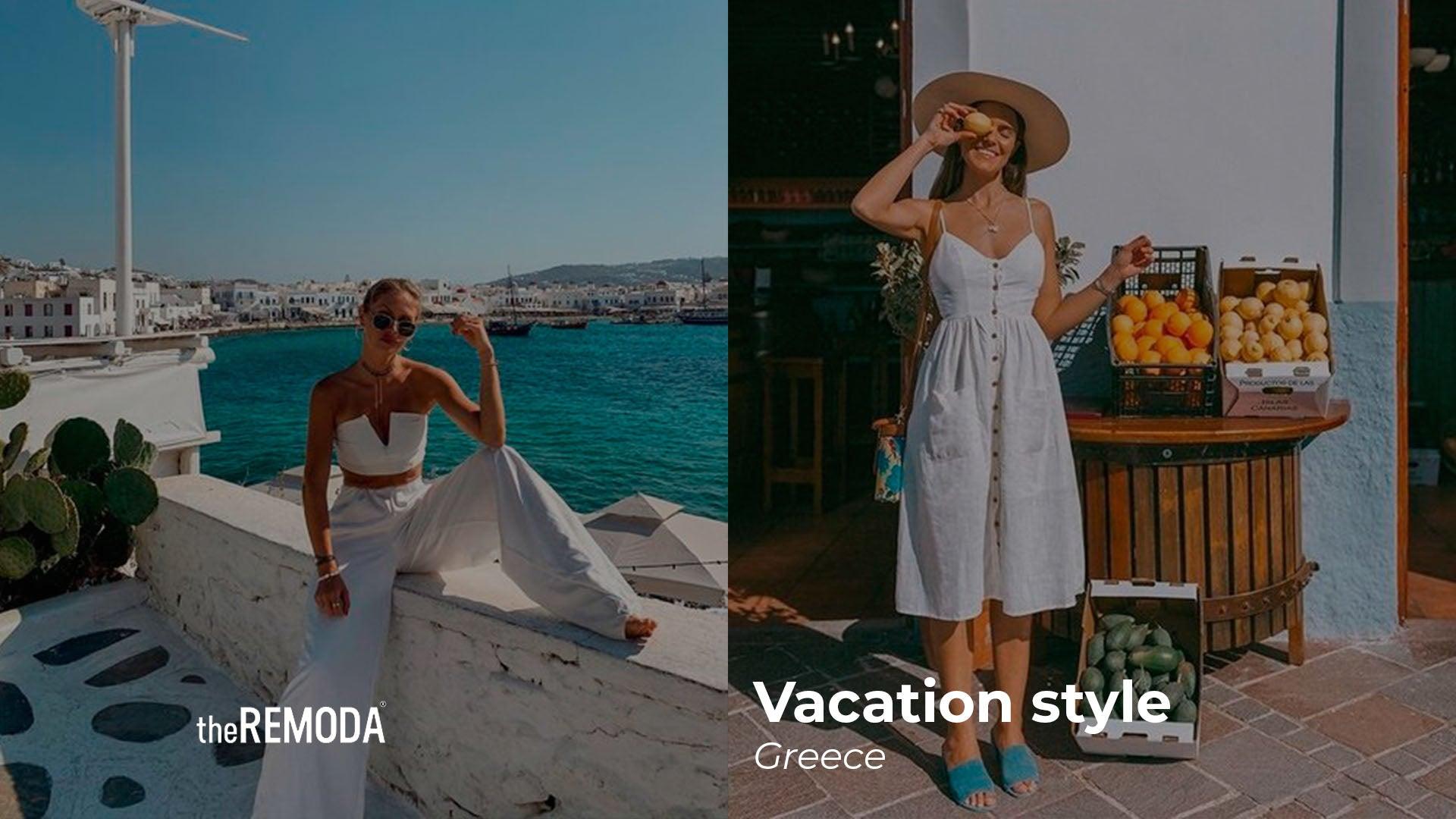 Vacation style: Greece - theREMODA
