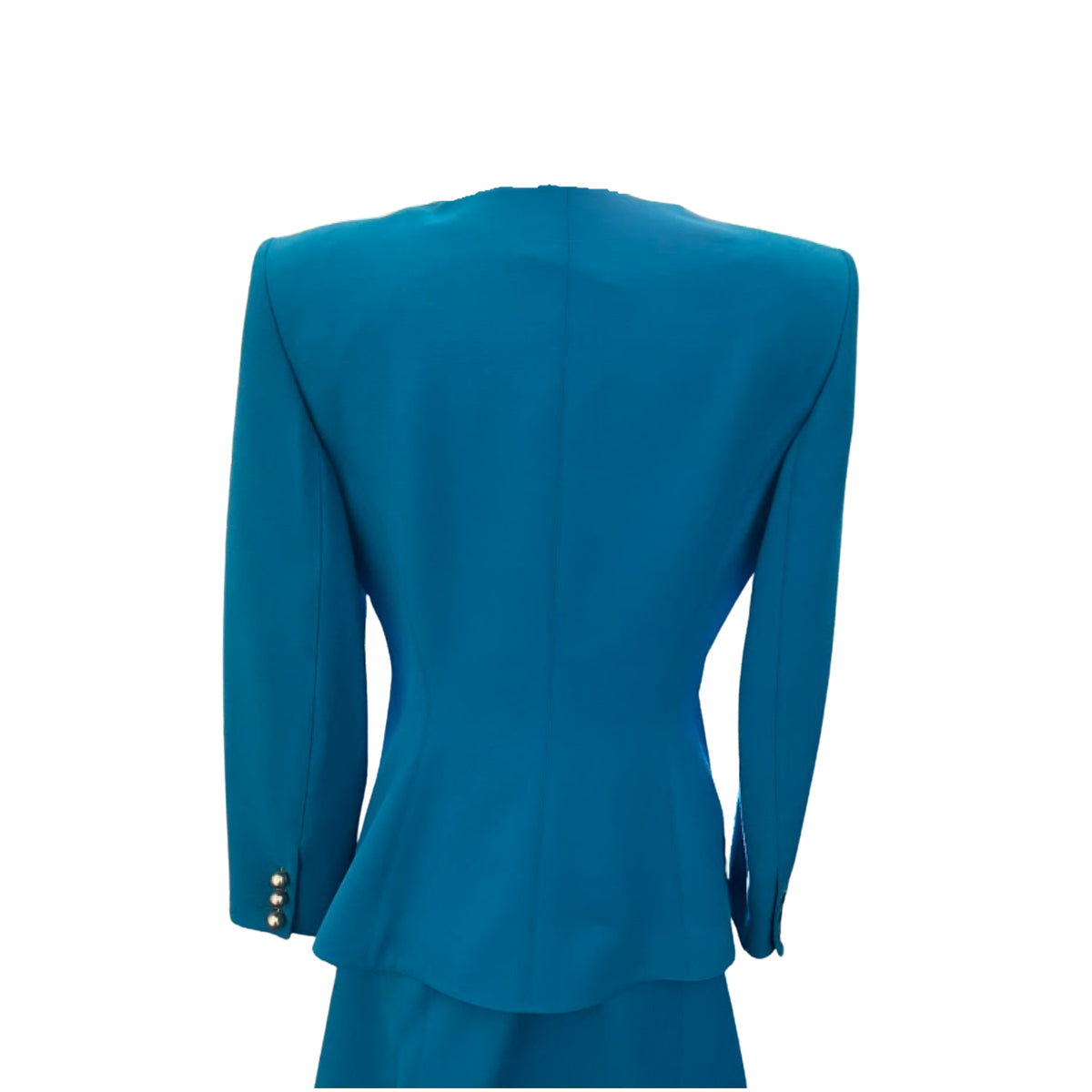 MONTANA Blue Skirt Suit | Size 42