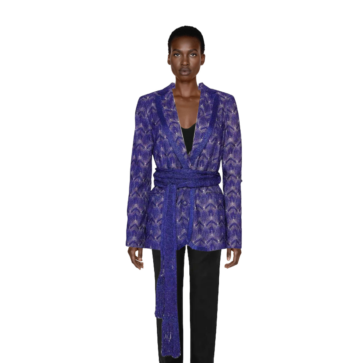 Missoni Purple Suit Jacket | US 6