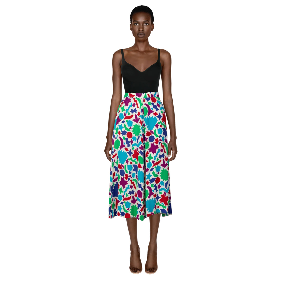 YVES SAINT LAURENT Matisse Inspired Skirt | Size 44