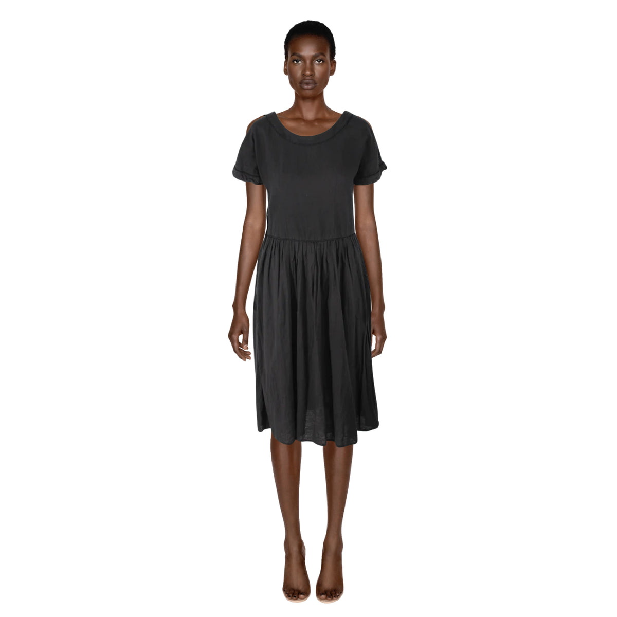 SAKS FIFTH AVENUE Vintage Black Dress |  Size 6 - M/L