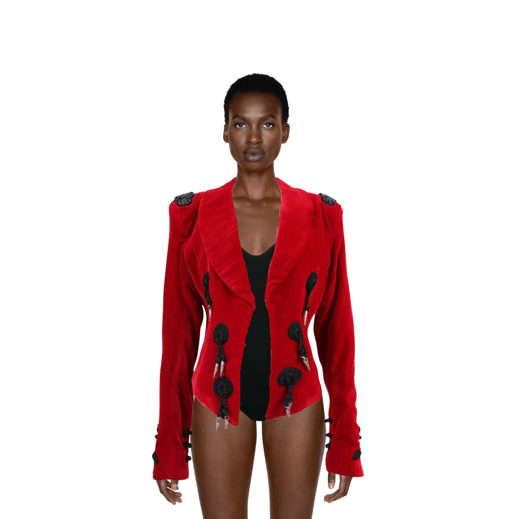 Custom velvet jacket hotsell