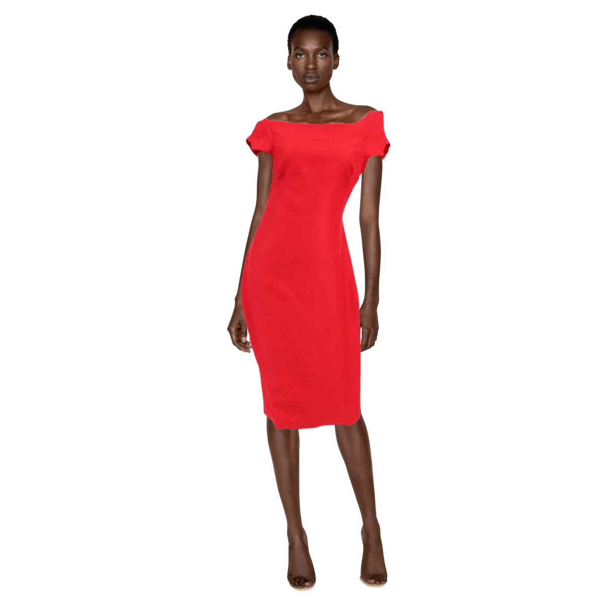 SUSAN BECKER 90's Red Dress | Size S/M