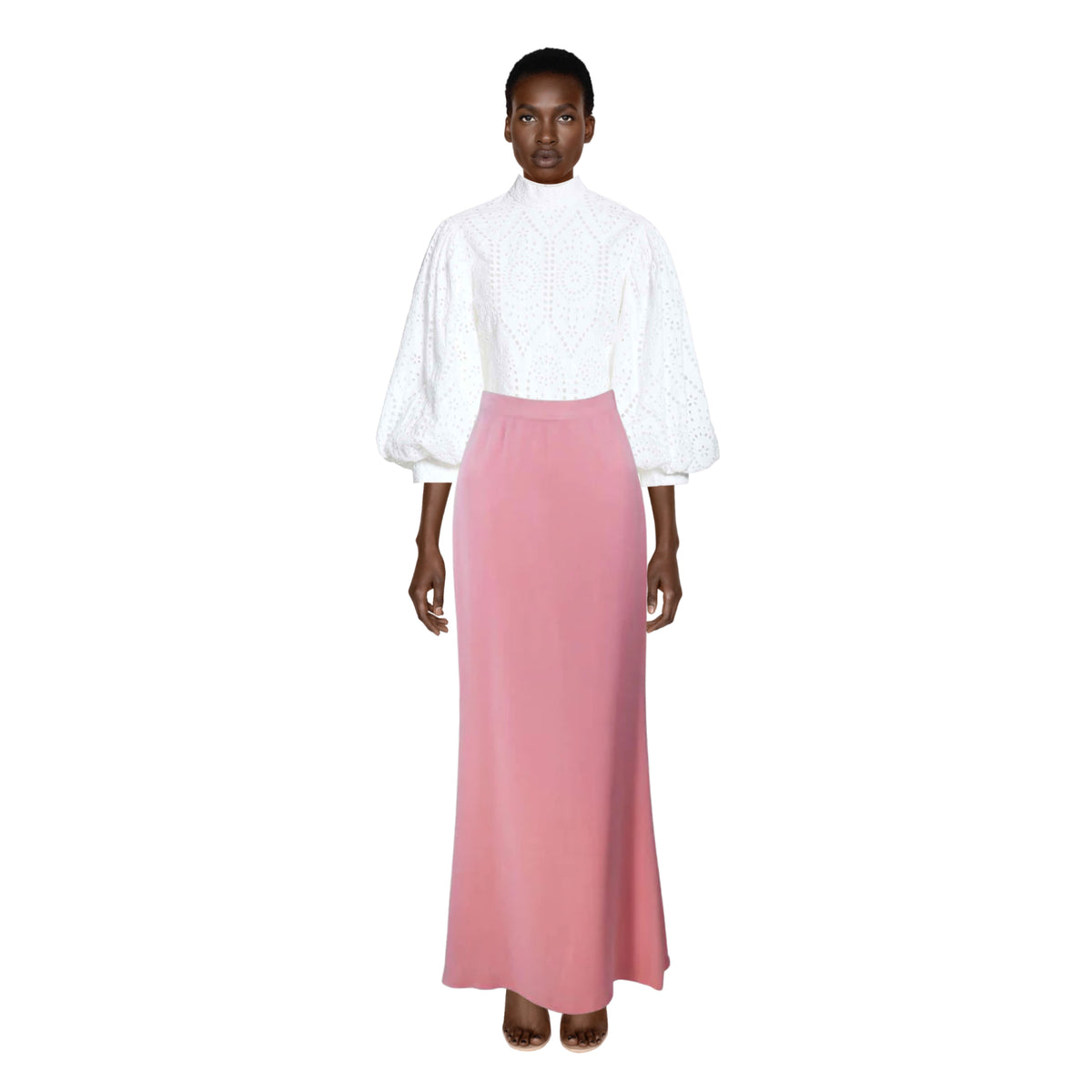 Yves Saint Laurent Pink Maxi Skirt | FR 38