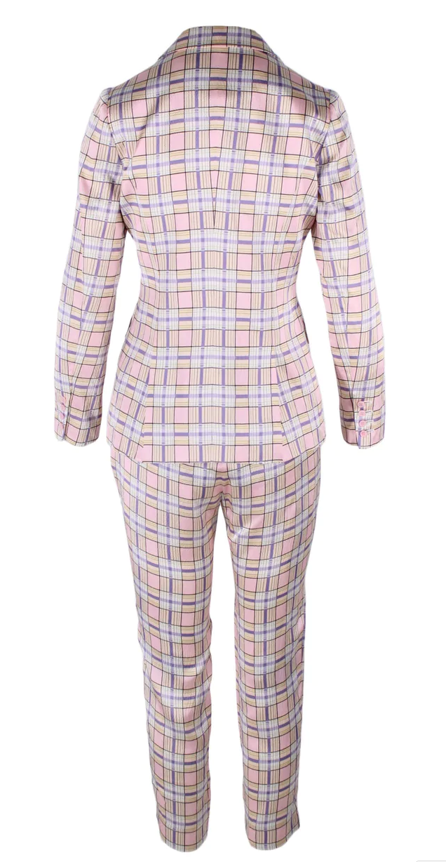 Left Fig Checkered Suit | 4