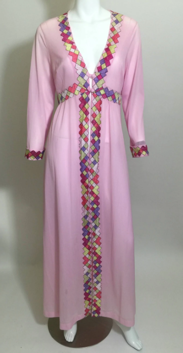 Vintage Pucci Formfit Rogers Caftan & Maxi Dress | M