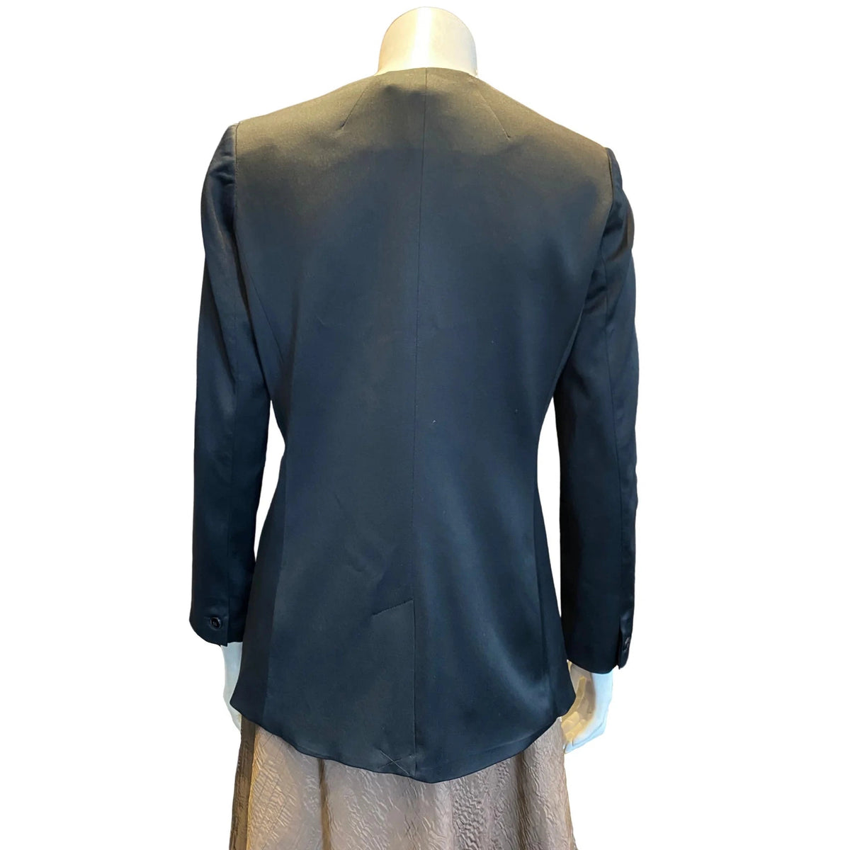 Pre-Owned FRAME Satin Double Breasted Blazer | XS - US 2 - theREMODA