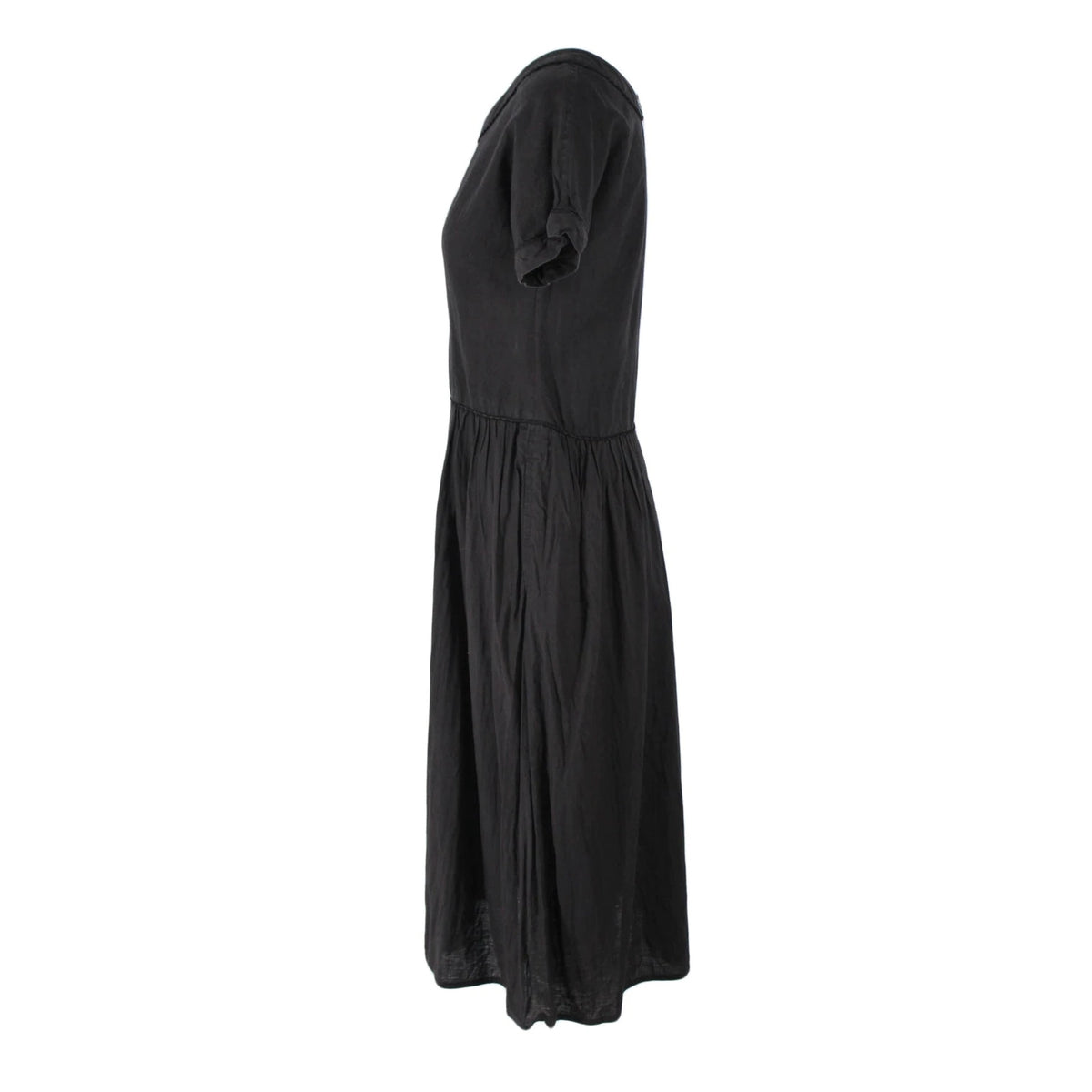 Pre-Owned SAKS FIFTH AVENUE Vintage Black Dress |  Size 6 - M/L - theREMODA