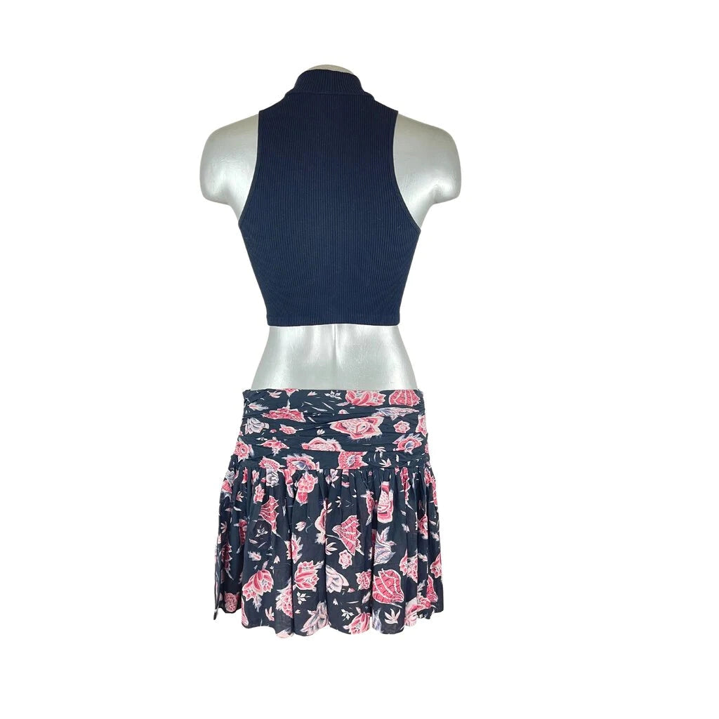 Pre-Owned ÉTOILE ISABEL MARANT Cotton & Silk Mini Skirt - theREMODA