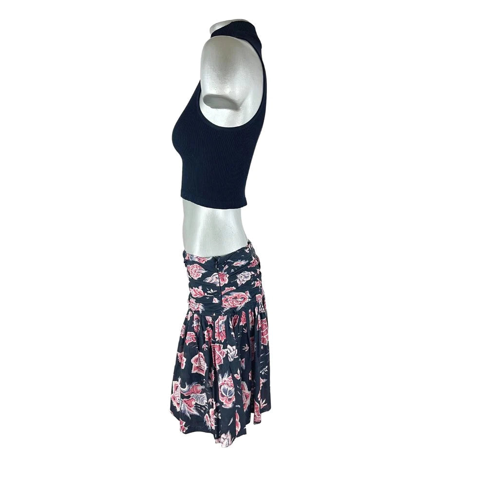 Pre-Owned ÉTOILE ISABEL MARANT Cotton & Silk Mini Skirt - theREMODA