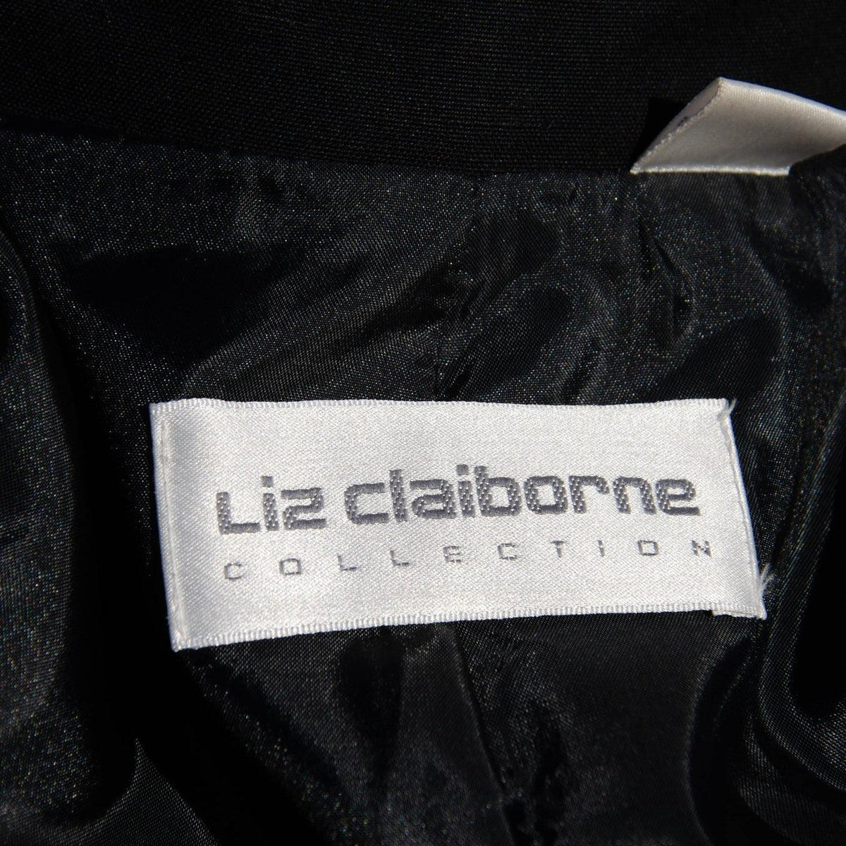 LIZ CLAIBORNE Vintage Black Single Button Jacket | Size M/L - theREMODA