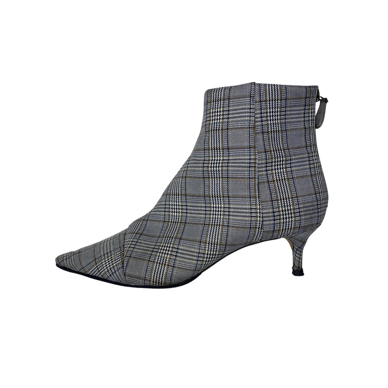 Pre- owned ALEXANDRE BIRMAN Plaid Boots - theREMODA