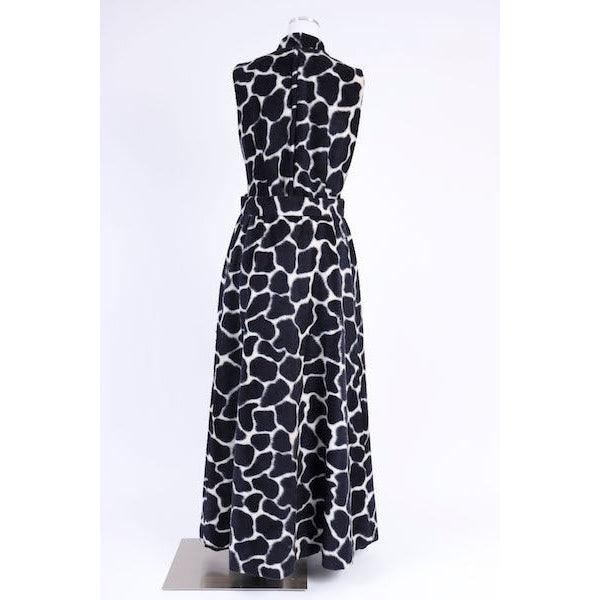 Pre-Owned 60's Giraffe Romper and Maxi Skirt | Size M/L - theREMODA