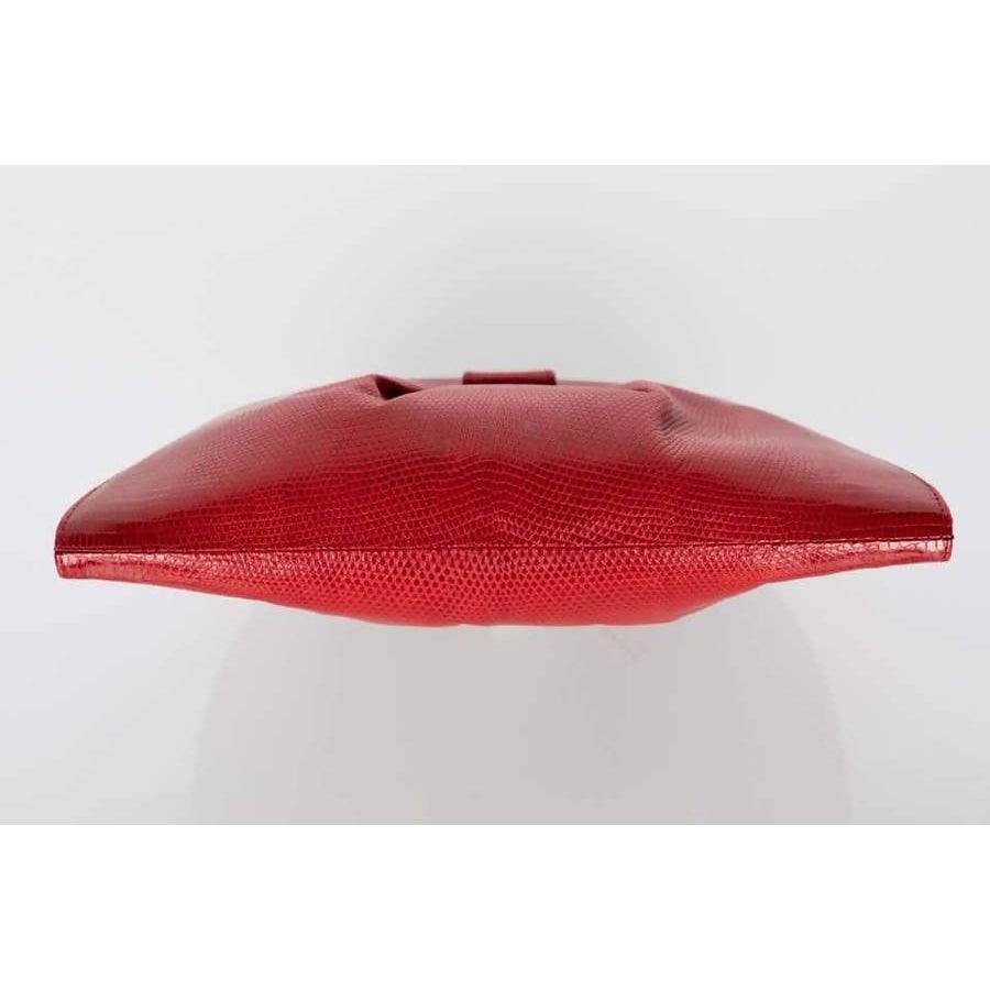 Vintage red clutch bag 2025