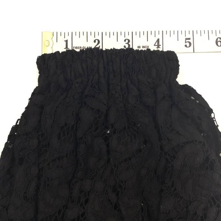 Pre-owned DIOR Black Suede and Lace Blouson Gloves | Size 7 - theREMODA