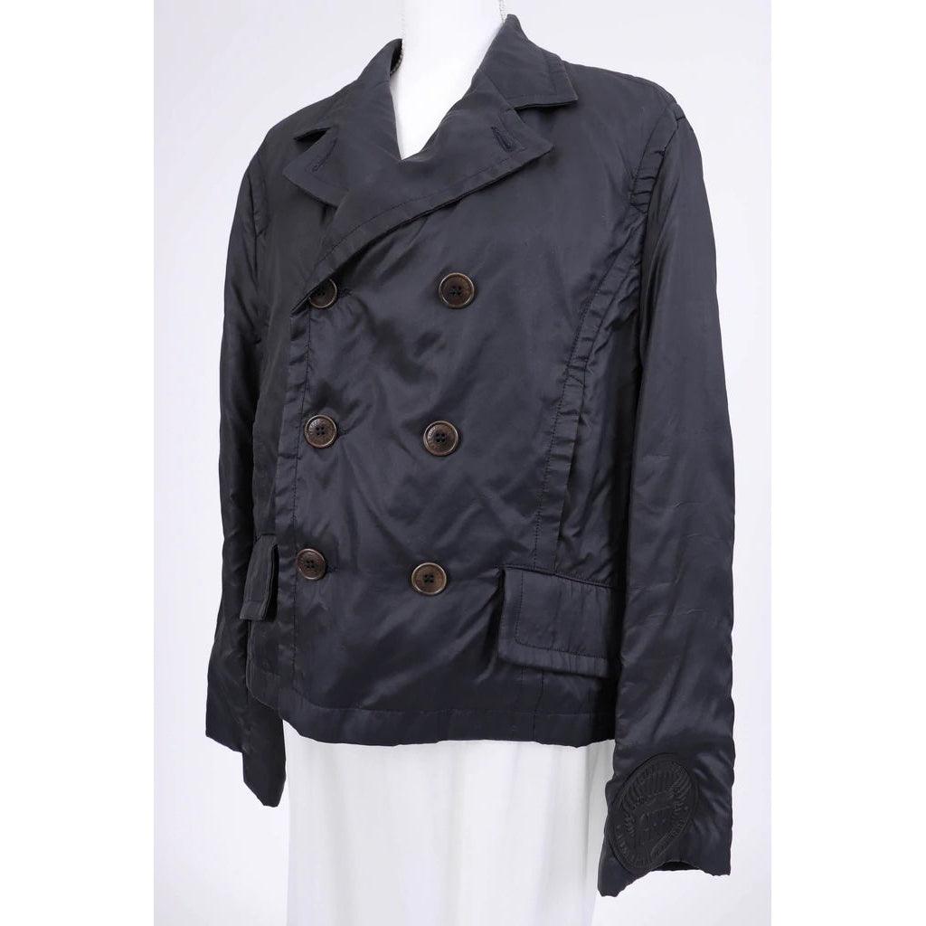 GIANFRANCO FERRE Black Nylon Jacket | Size L – theREMODA