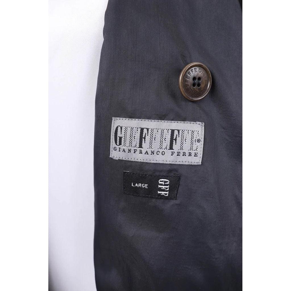 Pre-Owned GIANFRANCO FERRE Black Nylon Jacket | Size L - theREMODA