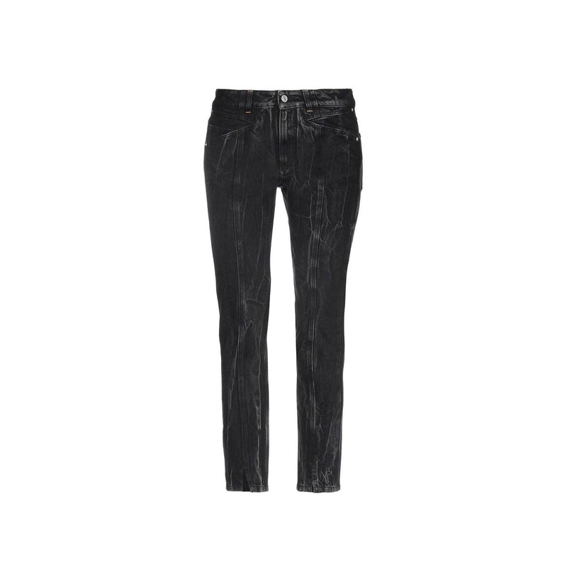 Pre-Owned GIVENCHY Black Denim Pants | Size US 4 - theREMODA