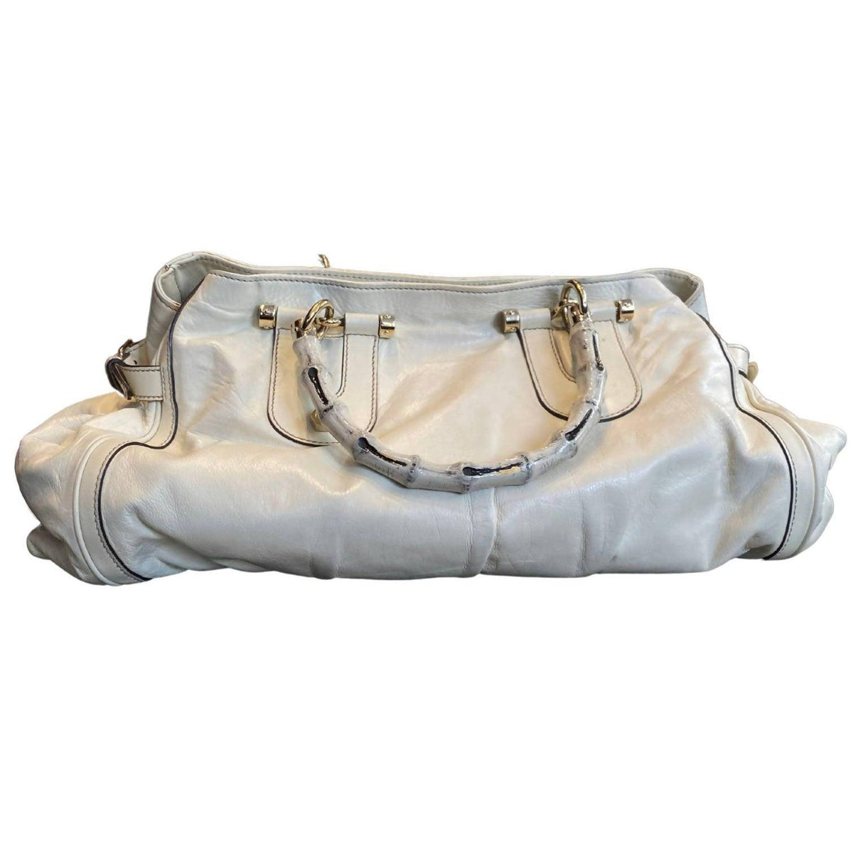 Pre-owned Gucci Beige Leather Bag - theREMODA