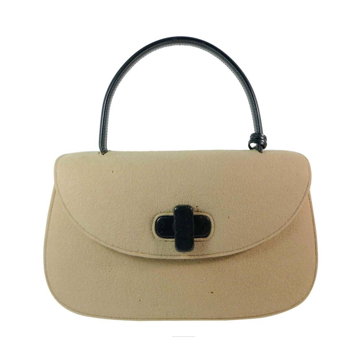 Pre-owned GUCCI Tan Wool Purse - theREMODA