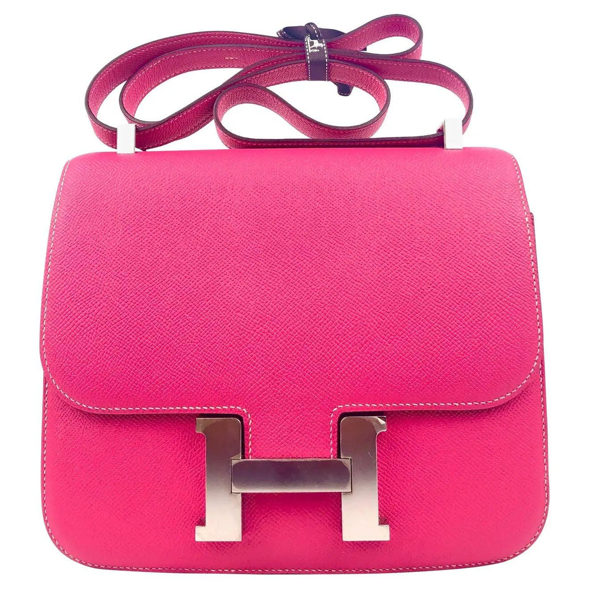 Hermes Constance Bag Epsom 24 Pink