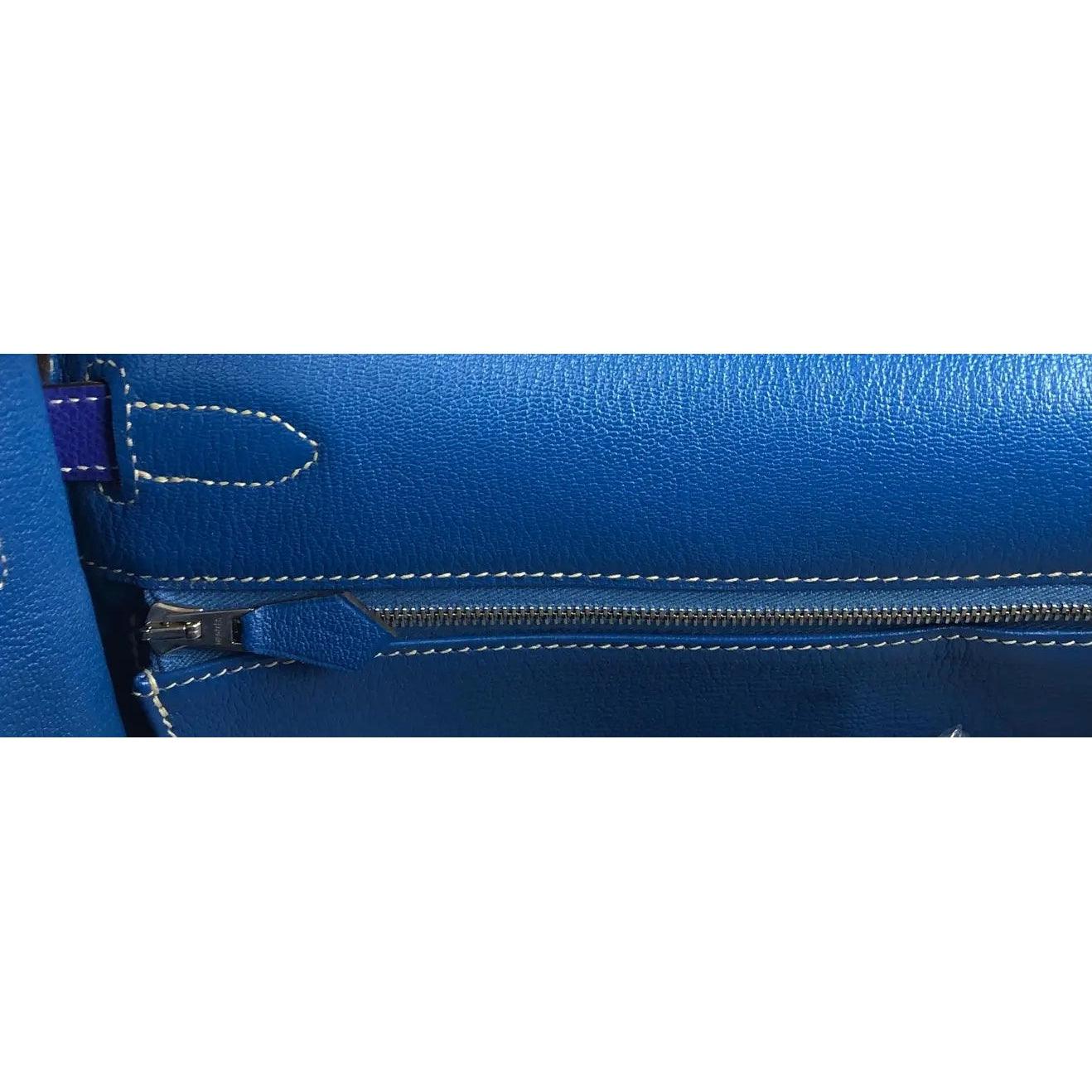 Hermes Kelly 32 Electric Epsom Leather Bag