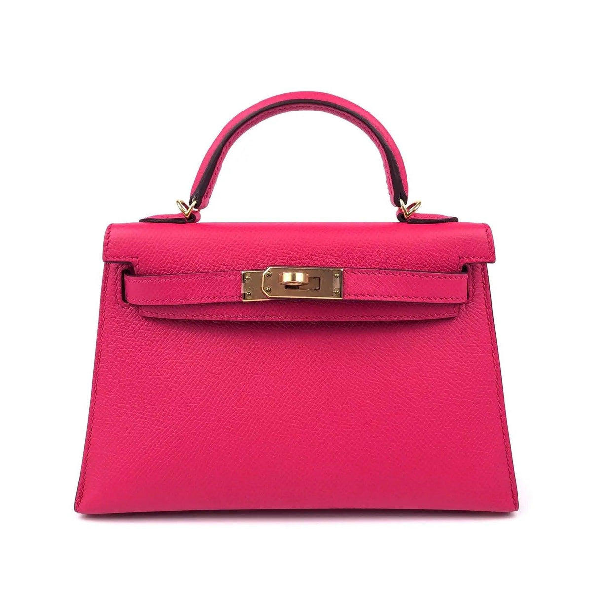 HERMES Kelly Mini 20 Rose Pink Epsom Bag – theREMODA